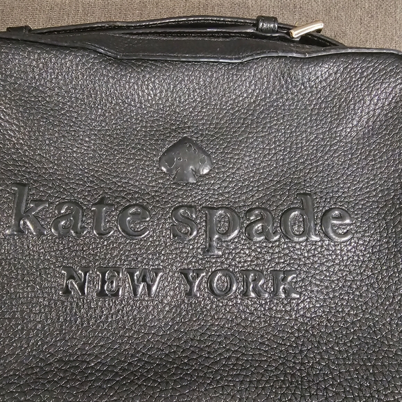 Kate Spade Black Leather Crossbody Bag - Picture 5 of 6